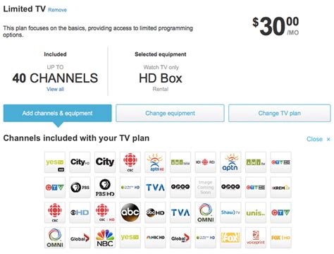 cogeco add chanel to basic cable|Cogeco channels.